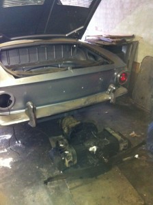 Fitting the engine